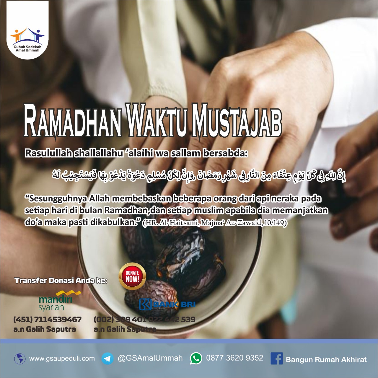 Ramadhan Waktu Mustajab