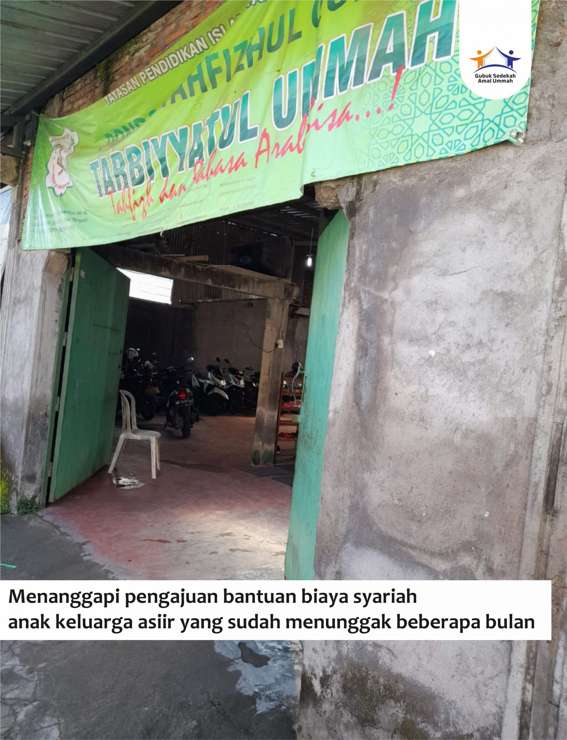 Menganggapi Pengajuan Bantuan Pendidikan Ummahat Yang Membutuhkan